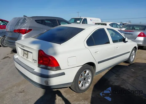 2001 Volvo S60 2.4T z USA, uszkodzony, nr VIN YV1RS58D212018764